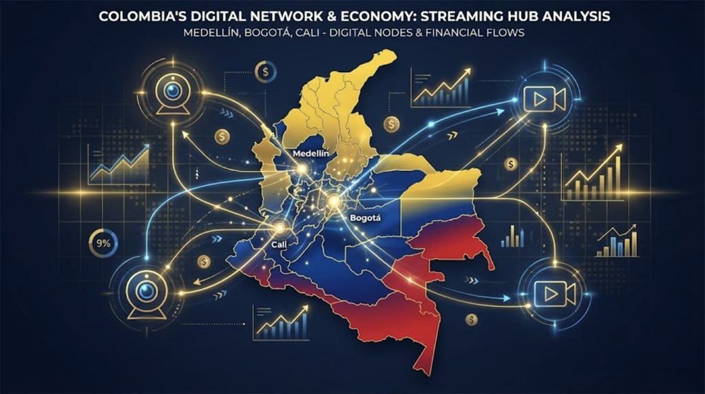 Colombia adult digital creator