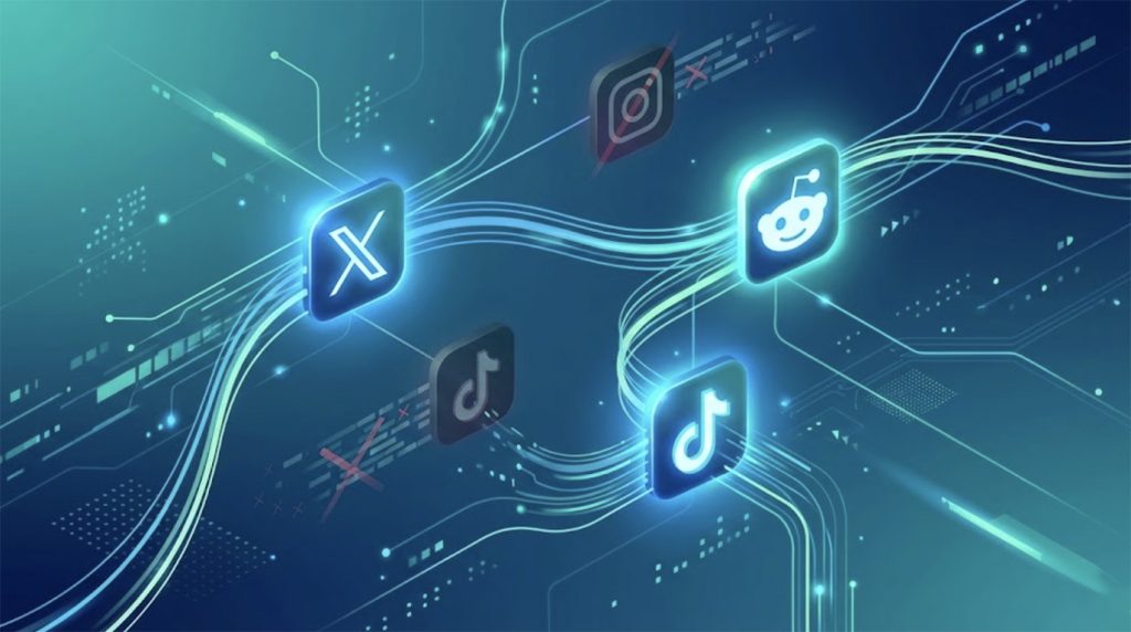 Social media for adult sites