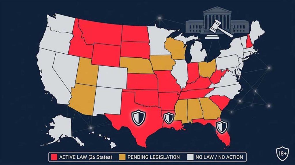 US Age Verification Map